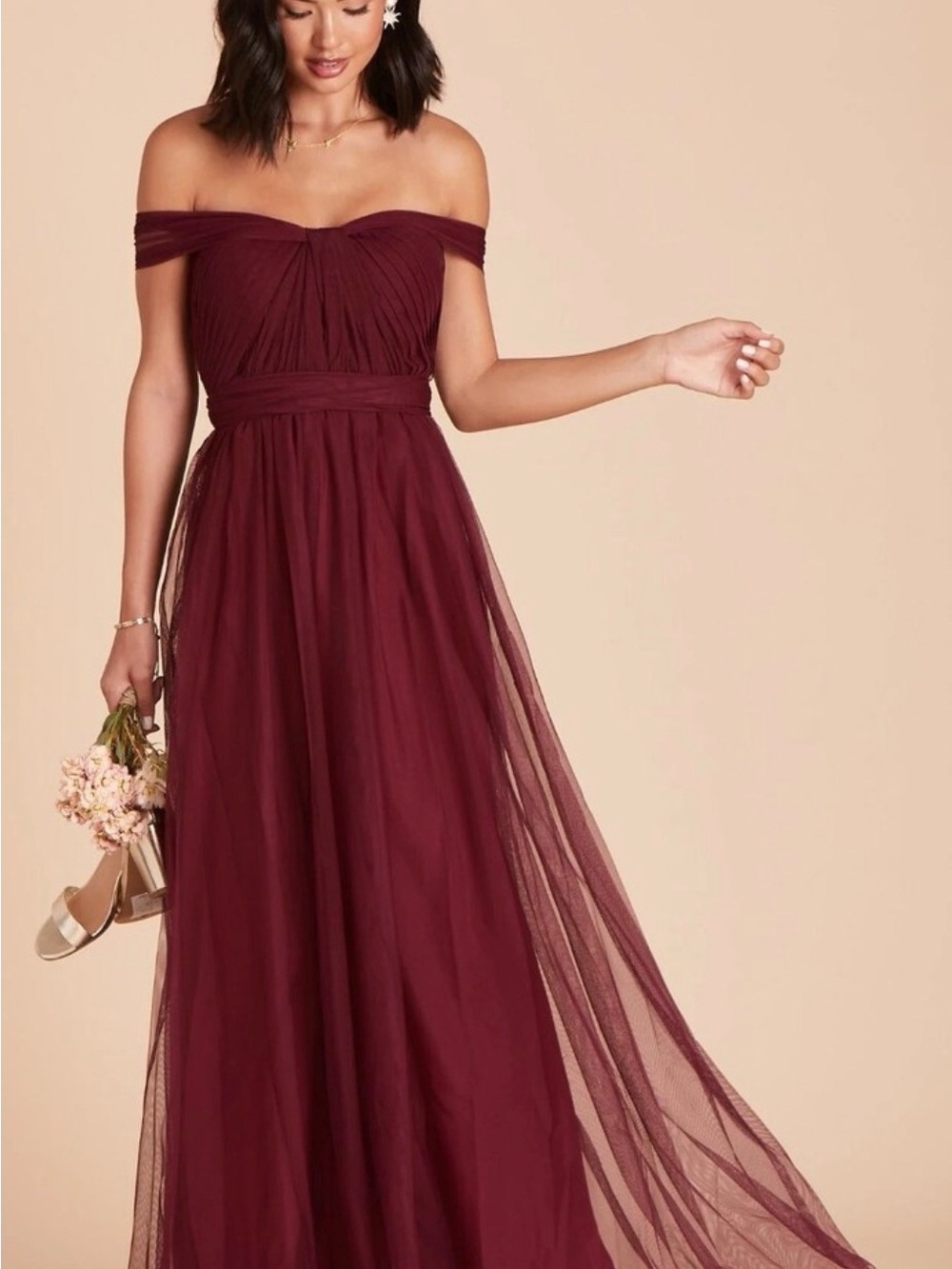 Birdie Grey Christina Convertible Dress- Cabernet